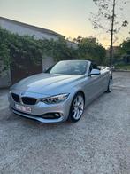 BMW 4 Reeks Cabrio Luxury Line - 2016 - Diesel - 106.000 km, Autos, Cuir, Argent ou Gris, Euro 6, Cabriolet