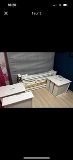 Lit 2 personnes ikea 180x200, Queen size, Enlèvement, Utilisé, 180 cm