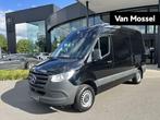 Mercedes-Benz Sprinter 317 CDI L2 RWD 3.5T TREKHAAK+ZIJWINDA, Auto's, 4 deurs, 4 cilinders, 2000 kg, Zwart