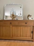 Mooie massief eiken dressoir, Ophalen, Eikenhout, Zo goed als nieuw, 200 cm of meer