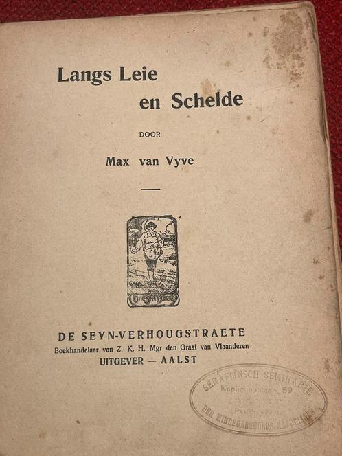 Oud boek Aalst Langs Leie En Schelde, Antiek en Kunst, Antiek | Boeken en Manuscripten, Ophalen