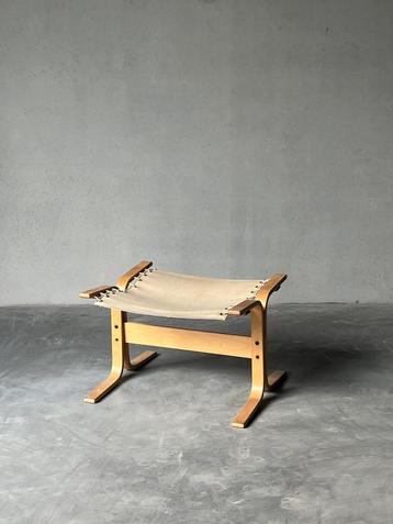 Vintage Mid century Ingmar Reilling ottoman beschikbaar voor biedingen
