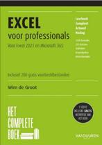 Het complete boek - Excel voor professionals, Boeken, Informatica en Computer, Wim De Groot, Software, Nieuw, Ophalen of Verzenden