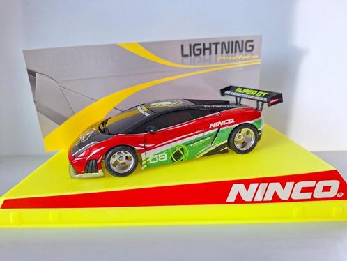 Ninco Lamborghini Gallardo Ninco World Cup Lightning 50495, Kinderen en Baby's, Speelgoed | Racebanen, Nieuw, Racebaan, Elektrisch