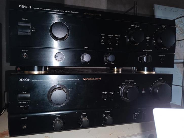 Denon 1060, 980 et 116, TV, Hi-fi & Vidéo, Amplificateurs & Ampli-syntoniseurs, Denon, Enlèvement ou Envoi