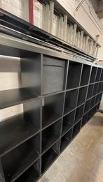 2 x Ikea Kallax kasten + 16 DRÖNA opbergdozen, Ophalen, Met plank(en), Gebruikt, 100 tot 150 cm