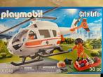 Playmobile citylife helikopter, Comme neuf, Ensemble complet, Enlèvement ou Envoi