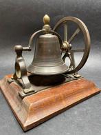 Antiek bronzen bel/tafelbel, Ophalen of Verzenden