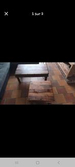 ensemble de table de salon, Ophalen, Zo goed als nieuw, Teakhout