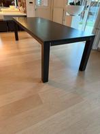 Massief eiken eettafel, Huis en Inrichting, Ophalen, Zo goed als nieuw