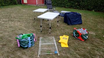 Kampeeraccessoires beschikbaar voor biedingen