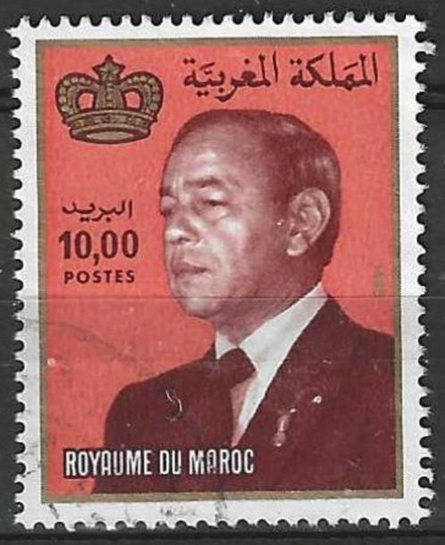Marokko 1999 - Yvert 1251D - Koning Hassan II - 10,00 d. (ST, Timbres & Monnaies, Timbres | Afrique, Affranchi, Maroc, Envoi