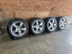 4Alu velgen met 4 Nieuwe Semperit Winterbanden 195/55 R16T, Auto-onderdelen, 16 inch, Banden en Velgen, Nieuw, Winterbanden