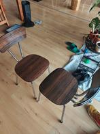 2 formica stoelen, Huis en Inrichting, Ophalen, Zo goed als nieuw