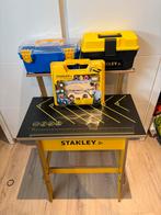 Werktafel Stanley Kids + toebehoren, Ophalen, Zo goed als nieuw