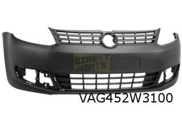 Volkswagen Caddy (9/10-7/15) (2K) voorbumper (9B9 zwart) Ori beschikbaar voor biedingen