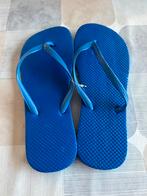Ongebruikte teenslippers, maat EUR 39-40, Kleding | Dames, Blauw, Nieuw, Ophalen of Verzenden, Slippers