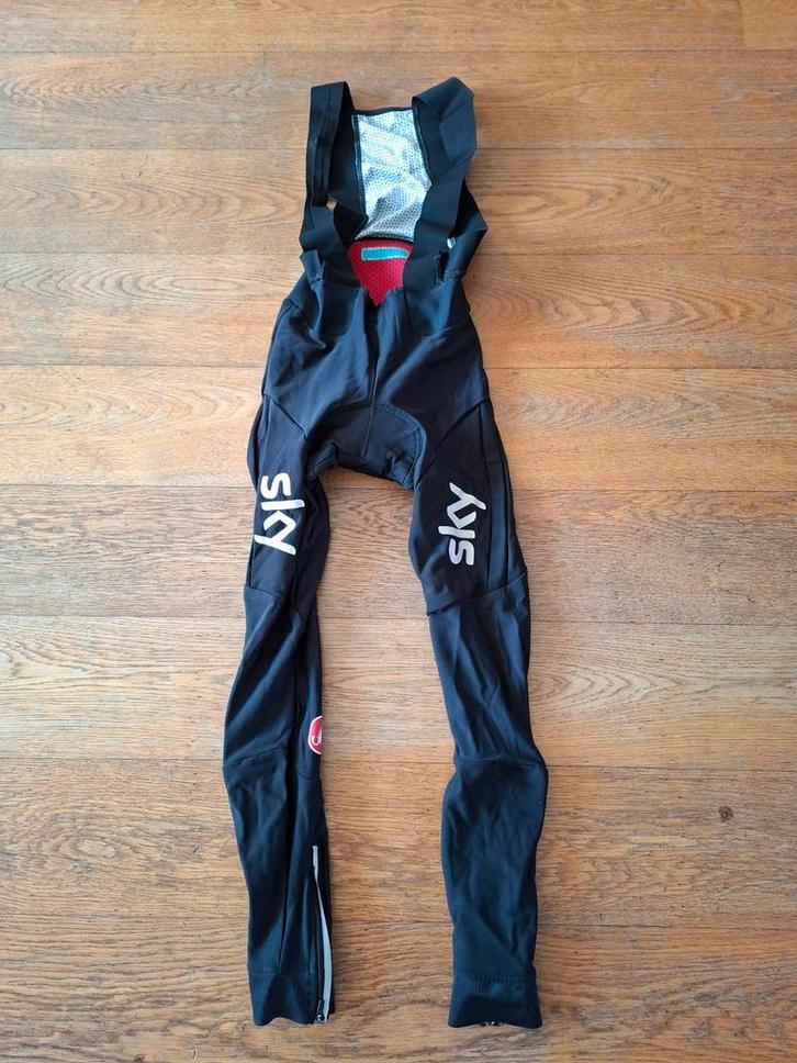 Collant à bretelles Castelli Sorpasso Team Sky S, Vélos & Vélomoteurs, Accessoires vélo | Vêtements de cyclisme, S, Envoi