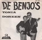 Gezocht : de benjo’s / Tonia, Cd's en Dvd's, Ophalen of Verzenden, Zo goed als nieuw, 7 inch, Single