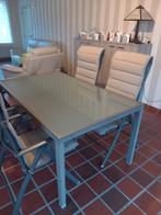 Tuinset, Tuin en Terras, Ophalen, 4 zitplaatsen, Eettafel, Aluminium