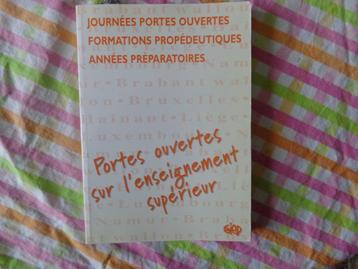 Portes ouvertes sur l'enseignementn supérieur  avril 2000 beschikbaar voor biedingen