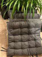Lot de 4 Coussins pour Chaises d'Intérieur ou d'Extérieur, Ophalen, Zo goed als nieuw, Vier, Stof