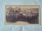 Foto Petrograd 1917 met Austin pantserwagen soldaten, Ophalen of Verzenden