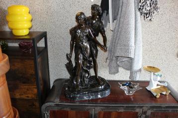 72cm brons De toelating van Hippolyte Moreau beschikbaar voor biedingen