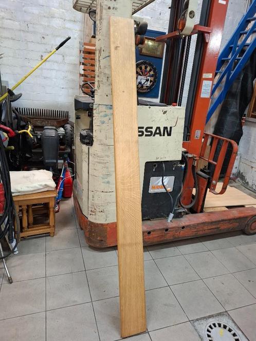 EIKEN planken geschaafd , afgerond en gevernist, Doe-het-zelf en Bouw, Hout en Planken, Nieuw, Eiken, Ophalen