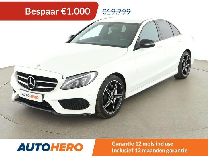 Mercedes-Benz C-Klasse 180 C 180 CGI AMG Line (bj 2018), Auto's, Mercedes-Benz, Te koop, C-Klasse, ABS, Achteruitrijcamera, Airbags