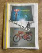 Unieke Map met documentatie Locomotief brommers / bromfiets, Fietsen en Brommers, Verzenden