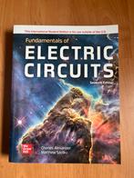 Fundamentals of Electric Circuits Seventh Edition, Ophalen of Verzenden, Zo goed als nieuw, Overige wetenschappen
