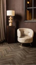NIEUWE FAUTEUIL ZETEL Carice creme Armstoel, Huis en Inrichting, Fauteuils, Ophalen, Nieuw, Stof