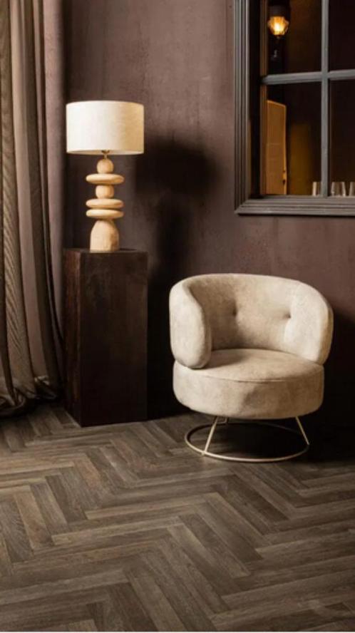 NIEUWE FAUTEUIL ZETEL Carice creme Armstoel, Huis en Inrichting, Fauteuils, Nieuw, Stof, Ophalen