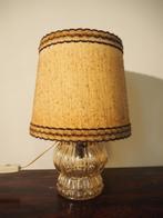 Mooie Mid-Century tafel lamp, 1970s, Ophalen, Zo goed als nieuw, Minder dan 50 cm, Glas