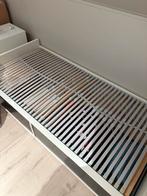 Tweepersoonsbed 90x200cm, Huis en Inrichting, Slaapkamer | Bedden, Ophalen, Gebruikt, Wit, 200 cm