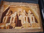 Papyrus schilderijen uit Egypte, Abu Simbel en Horus, Antiek en Kunst, Ophalen of Verzenden
