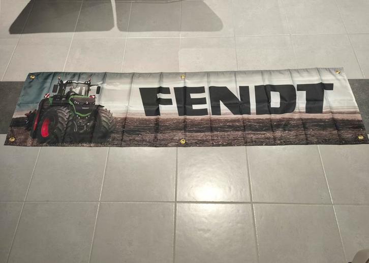 Banner uit de FENDT-tractorcollectie, Diversen, Vlaggen en Wimpels, Verzenden