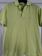 Sergio Tacchini - made in Italy, yellowgreen polo, size: L, Ophalen of Verzenden, Zo goed als nieuw