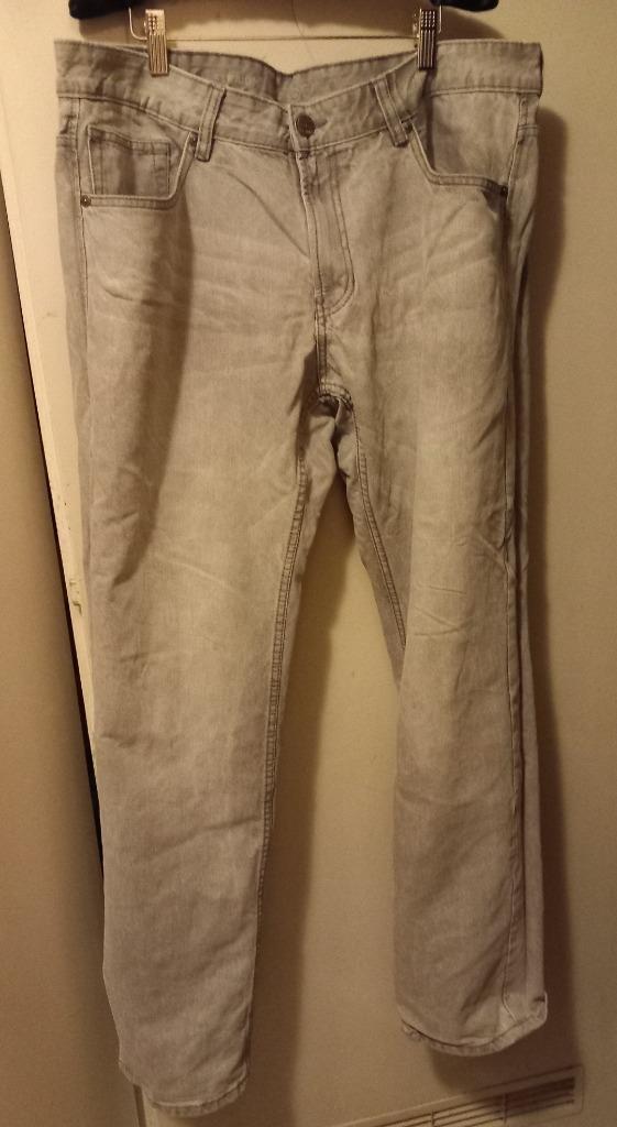 Jeans, broeken, shorts., Kleding | Heren, Spijkerbroeken en Jeans, Gedragen, W36 - W38 (confectie 52/54), Grijs, Ophalen