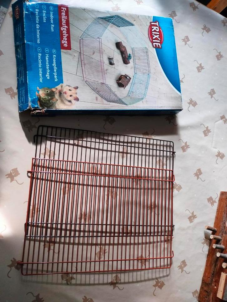 Knaagdierenpark (8stuks), Dieren en Toebehoren, Knaagdieren en Konijnen | Hokken en Kooien, Zo goed als nieuw, Hok, Hamster, Ophalen of Verzenden