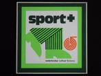 sticker Bloso Sport + Nederlandse cultuur, Ophalen of Verzenden, Nieuw, Sport