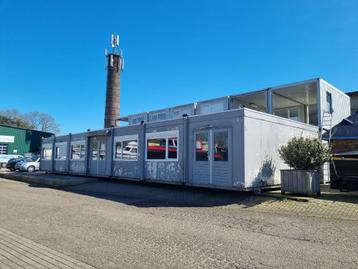 3 Woonunits Bureelcontainers Werfketen 7,5 x 9 meter € 750 beschikbaar voor biedingen