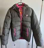 superdry grijs / roze gewatteerde jas met kap medium, Vêtements | Femmes, Vestes | Hiver, Taille 38/40 (M), Gris, Enlèvement ou Envoi