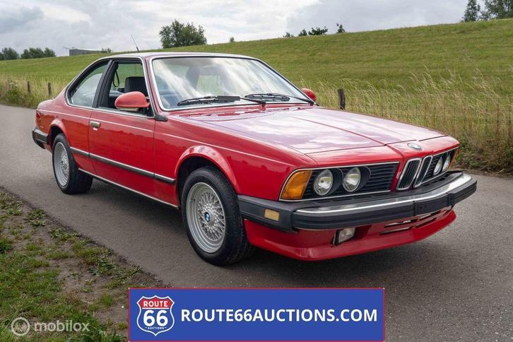 BMW 635 CSi E24 | 1986 | Route 66 Auctions, Auto's, Oldtimers, Bedrijf, Te koop, BMW, Benzine, Overige carrosserie, Handgeschakeld