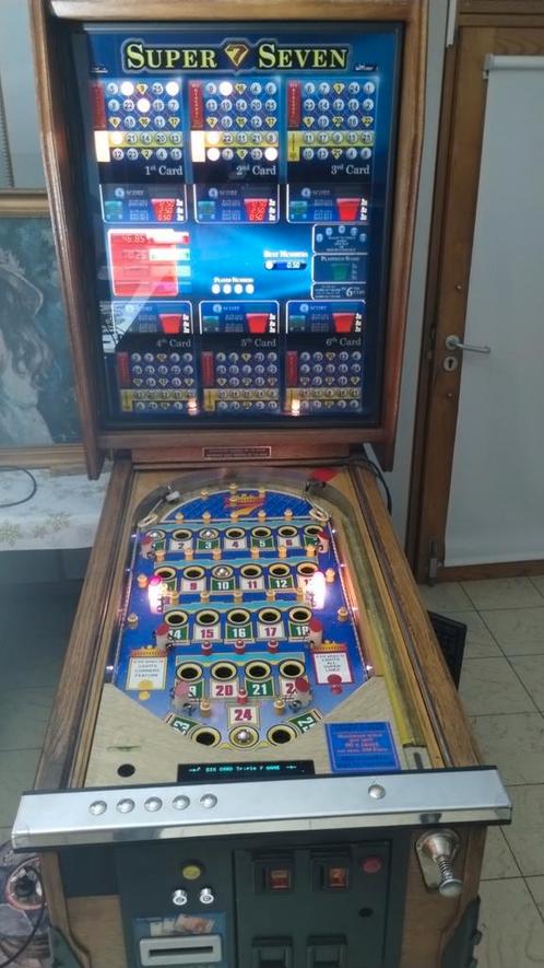 Wimi super 7 seven bingo gokkast, Collections, Machines | Machines à sous, Utilisé, Enlèvement ou Envoi