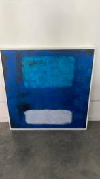 Blauw schilderij, Antiek en Kunst, Ophalen