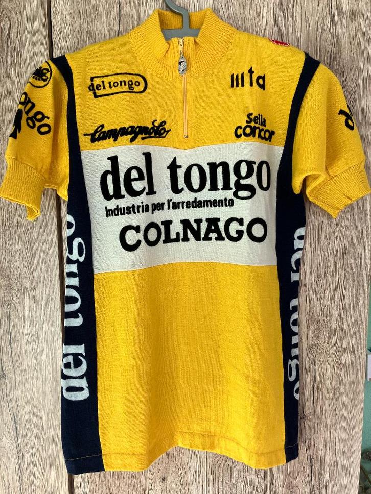 Del Tongo Colnago koerstrui / wielershirt vintage -retro, Kleding | Heren, Sportkleding, Zo goed als nieuw, Hardlopen of Fietsen