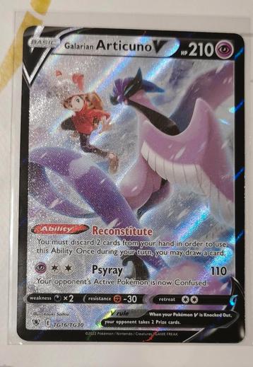 Pokémon kaart articuno v  beschikbaar voor biedingen