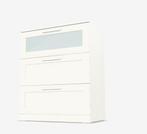 Commode blanche IKEA ( modèle brismnes) 3 tiroirs, Ophalen, IKEA modèle brismnes, 50 tot 100 cm, Zo goed als nieuw